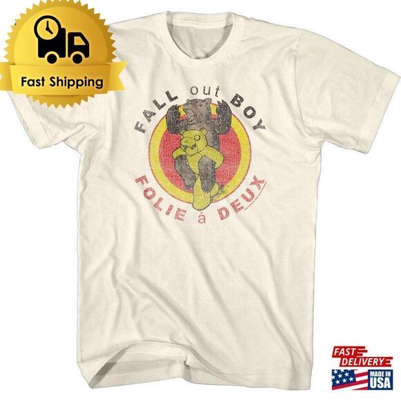 Tops - Fall Out Boy Shirt  Lyrics  Tee   Unisex